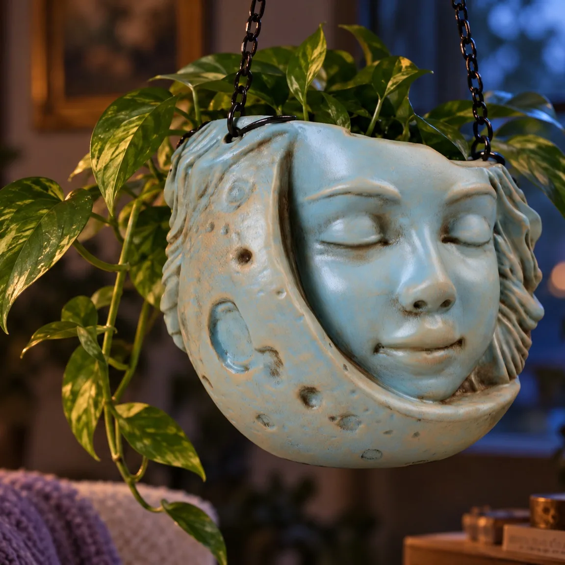 Moon Planter Gift Set: Sent With Your Message
